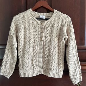 Hanna Andersson Cable-knit Sweater Size 130